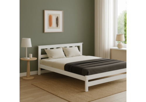 Кровать двуспальная РУНА с покраской